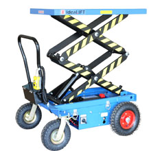 0.3噸越野式半電動(dòng)升降平臺(tái)車(chē)